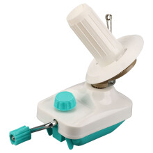 Yarn Winder Green Manual Portable Metal Plastic Yarn Winder With Adjustable Clamp Low Noise Wool Yarn Ball