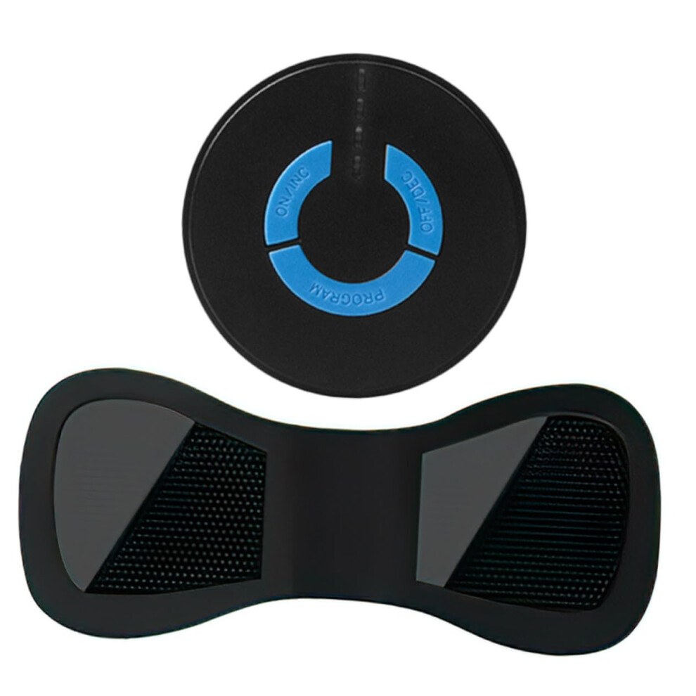 1Satz Intelligent Neck Massager Ergonomic Massage Pad with Vibration Function for Muscle Relaxation and Fatigue Relief Pad for Home