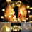 Twinkling Wonders: Ζεστά Λευκά Φωτάκια σε Γλάστρα, Λειτουργούν με Μπαταρία, 2 Πακέτα 4