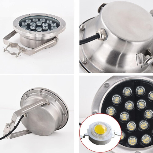 Fountain light for outdoors, fountain lighting project (RGB, 24W) 2