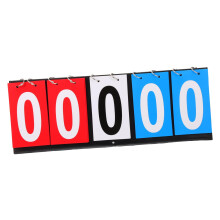 Portable Flip Scoreboard For Basketball Baseball Volleyball Table Tennis With Clear Digits Indoor Outdoor Scorekeeper