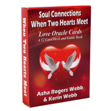 'Soul Connections, Soul Connections When Two Hearts Meet Love Oracle Card, Tarot Card, Funny Game, Divination'