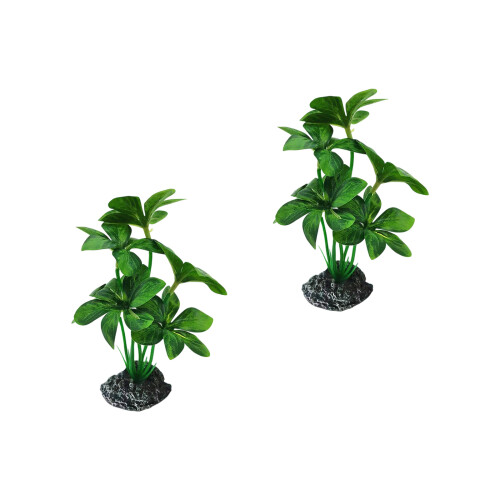 Aquariums Landscape Artificial Leaf Plant Statue-Orchid grass