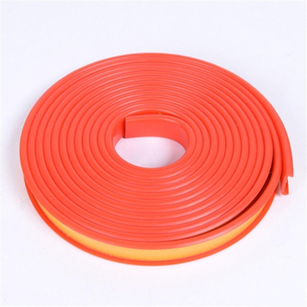 Selfadhesive Sealing Strip, Ushaped Edge Banding, 16.4 Feet 9Â40Mm Veneer Edge, Flexible Tpe Faux Furniture Protector (Red, 40Mm) 9412369182685
