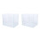 2St Mini Van Transparant Kantoor En Thuis 4