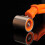 Orange Papier Roller Met Stabiele Rvs Voor Behang 11