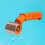 Orange Papier Roller Met Stabiele Rvs Voor Behang 4