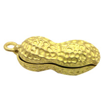 3-teiliges -Schlüsselanhänger-Set, Messing, golden, DIY-Zubehör