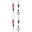 4Pièces - Silicone Couleurs Assorties Solides 5
