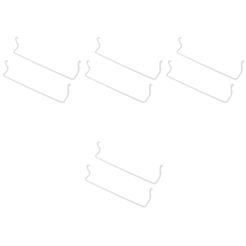8St Uitschuifbare Pegboard Handdoekhouders Haken 2