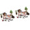 2Sets Assorted Color Miniature Farm Figurines Durable DIY Toy Set 5