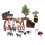 2Sets Assorted Color Miniature Farm Figurines Durable DIY Toy Set 1