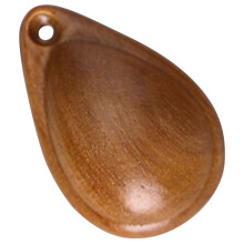 2 stk. holz wassertropfen figur, schnitzerei, schlüsselanhänger