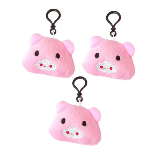 6 plüsch schwein schlüsselanhänger geschenk