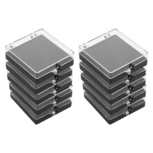 10Stück Pin Kunststoffbox Mit & Klapdeckel