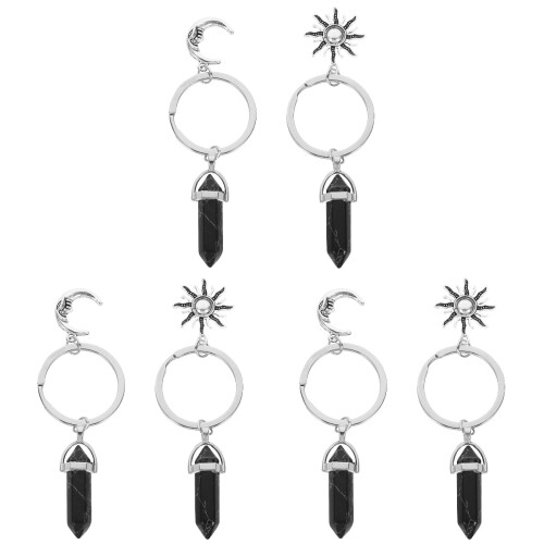 6 Teile Metall Schlüsselanhänger 2
