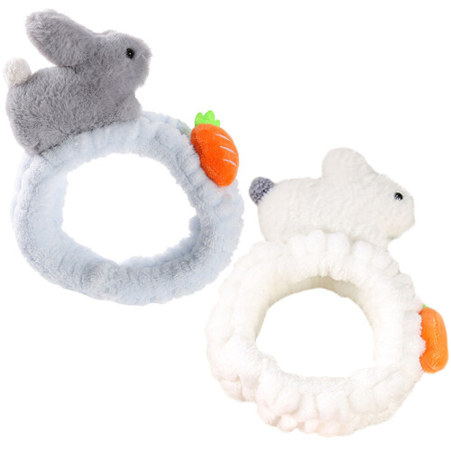 4 make-up headbands spa hasen kopfbedeckung