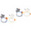 4 make-up headbands spa hasen kopfbedeckung 4