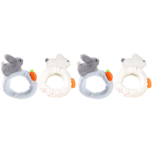 4 make-up headbands spa hasen kopfbedeckung 1
