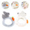 4 make-up headbands spa hasen kopfbedeckung 8