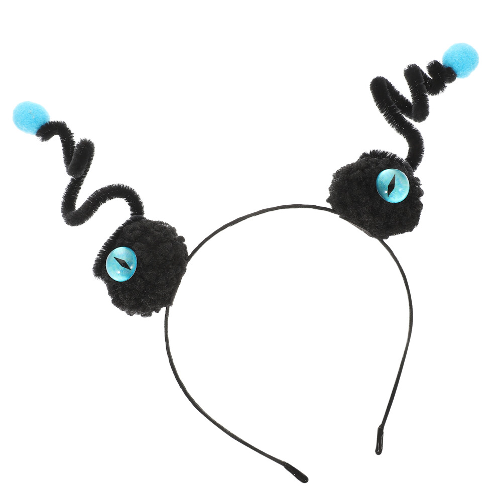 5St Blauwe Carnavals Haarband Halloween Volwassenen Duurzaam En Licht-image