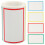 Stickers Classificateurs Couché Couleurs Assorties 5