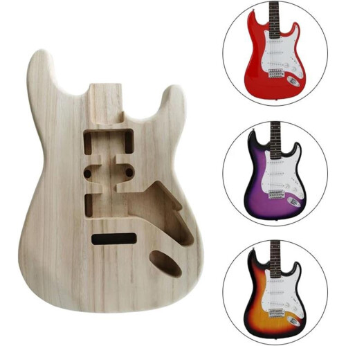 Unfinished DIY ST TL E Guitar With Solid Body (ST body) 2