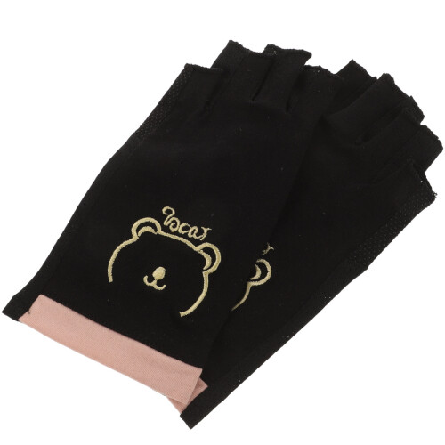 4 Paar Fingerlose Manikürehandschuhe UV Schutz 1
