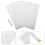 1Set Wandsticker Acrylspiegel Silber Selbstklebend 9
