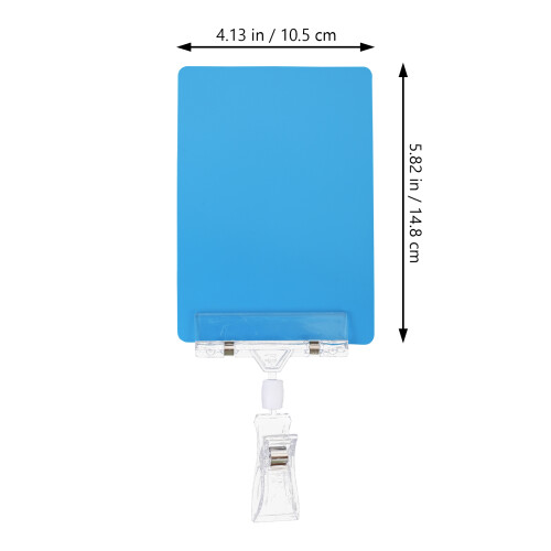 1Jgo Porta Profesional PVC Multicolor Para Precio Reutilizable 1