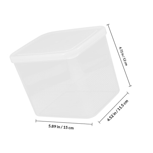 2Ud Caja De Almacenaje Para Pan Con Transparente 1