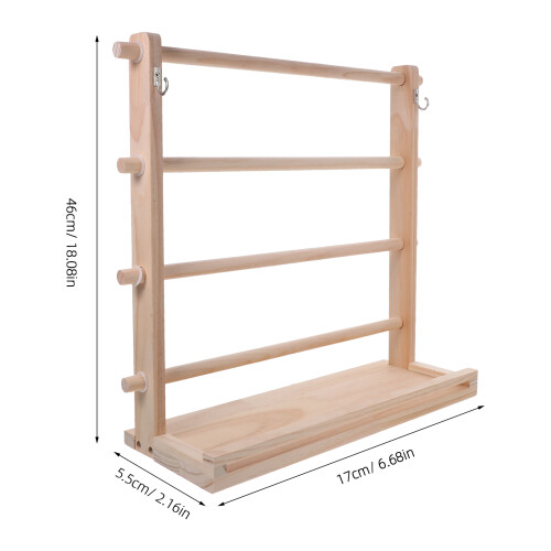 Support Bois Pour Fil À Tricotage 2