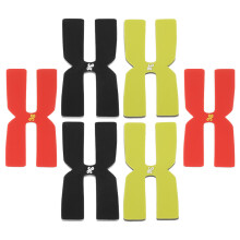 6Pièces Bandes Pondérées Silicone Pour Raquette De Tennis Colorées