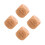 4Pièces Dés Artisanaux Bois 6 Faces Couture Multi Couleur 7