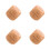 4Pièces Dés Artisanaux Bois 6 Faces Couture Multi Couleur 10