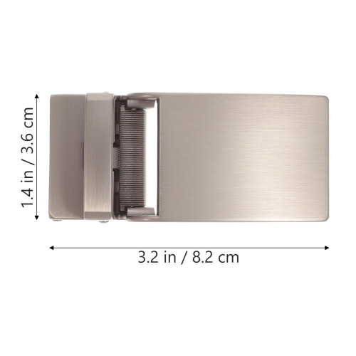 1Pièces Ceinture Argent Facile À Ajuster Ratchet 2