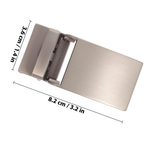 1Pièces Ceinture Argent Facile À Ajuster Ratchet 1