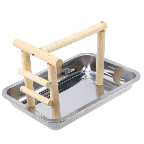 Aire De Jeu Bois Perroquet Multi Couleur 2