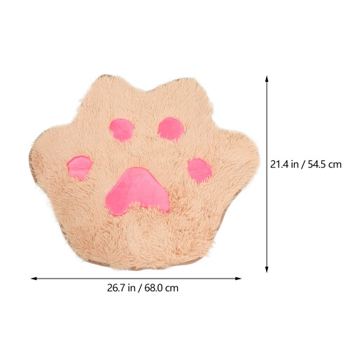 1Pièces Confortable Chat Marron En Peluche Pour Animal 1