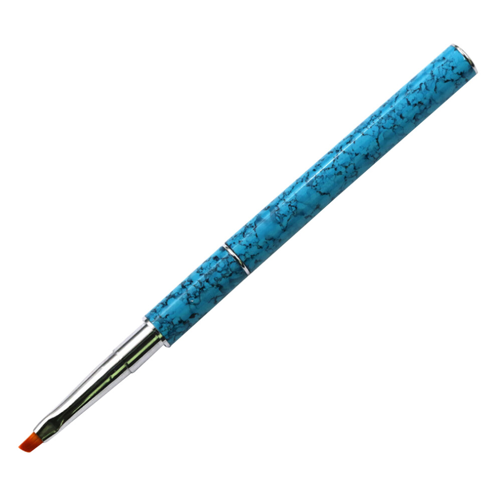 Inoomp 1Pc Manicure Brush Multi Function Nail Pen Art Tool For Home Salon
