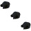 3Pièces Accessoires Protection Moulinet Noir 9