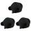 3Pièces Accessoires Protection Moulinet Noir 2