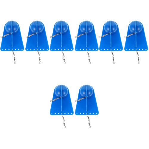 8 Pcs Diving Board Fishing Gear Plastic Adjustable 2