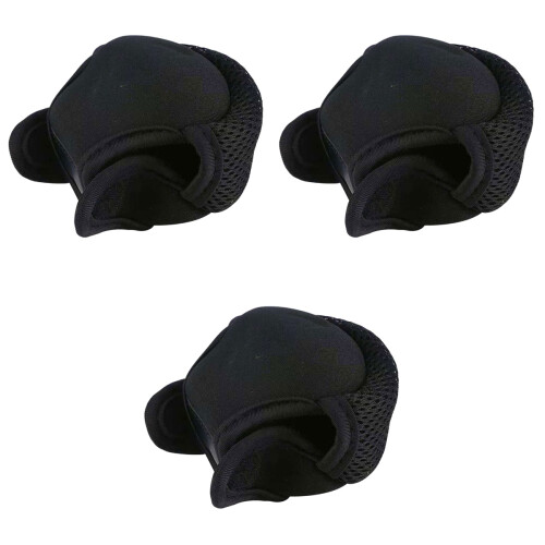 3Pièces Accessoires Protection Moulinet Noir 2
