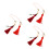 3Pièces Suspendu Décor Intérieur Perles Tassel 5