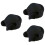 3Pièces Accessoires Protection Moulinet Noir 6
