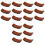 18 Pcs Wooden Tableware Household 3