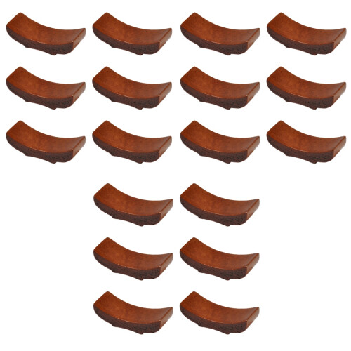18 Pcs Wooden Tableware Household 2