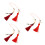 3Pièces Suspendu Décor Intérieur Perles Tassel 3