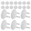 30Pcs Child Safety Outlet Plug Covers White Plastic Socket Protectors 10
